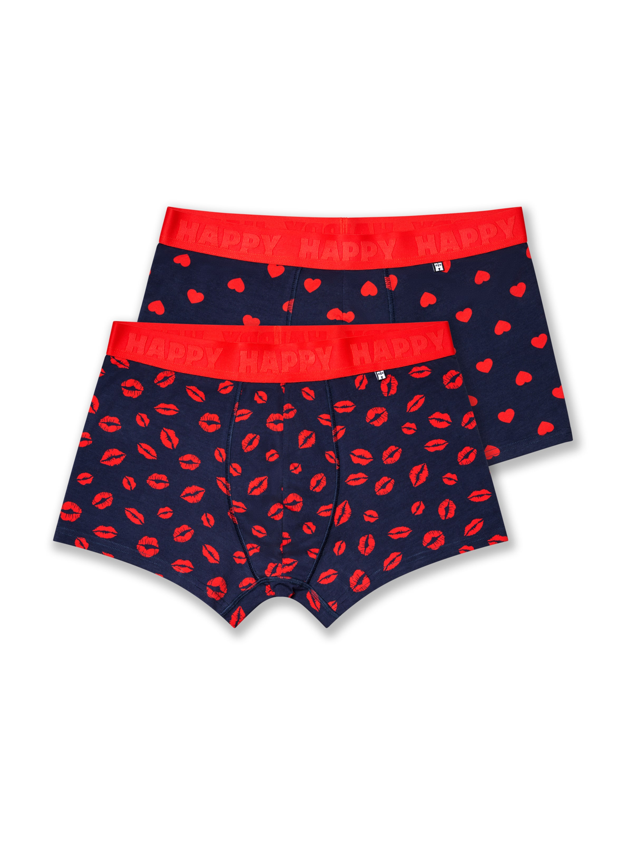 Happy Socks Bokserishortsit 'Love' värissä sininen: etupuoli