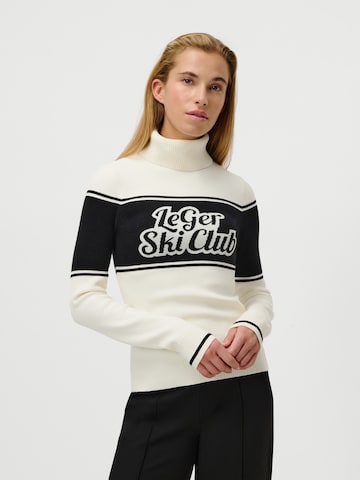 Pull-over 'Elna' LeGer by Lena Gercke en blanc : devant
