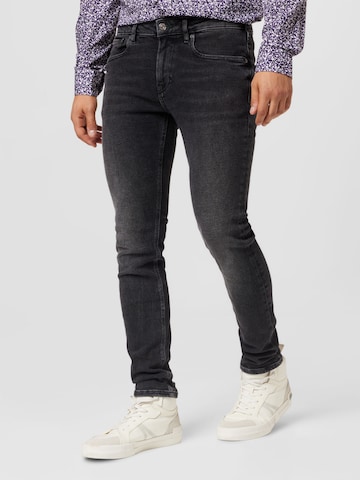 SCOTCH & SODA Regular Jeans 'Carbon' in Zwart: voorkant