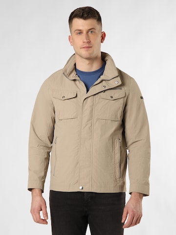 bugatti Between-Season Jacket in Beige: front