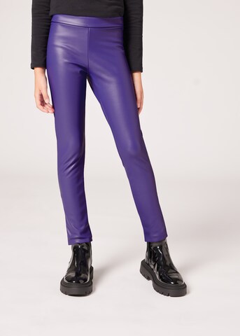 CALZEDONIA Skinny Leggings in Lila