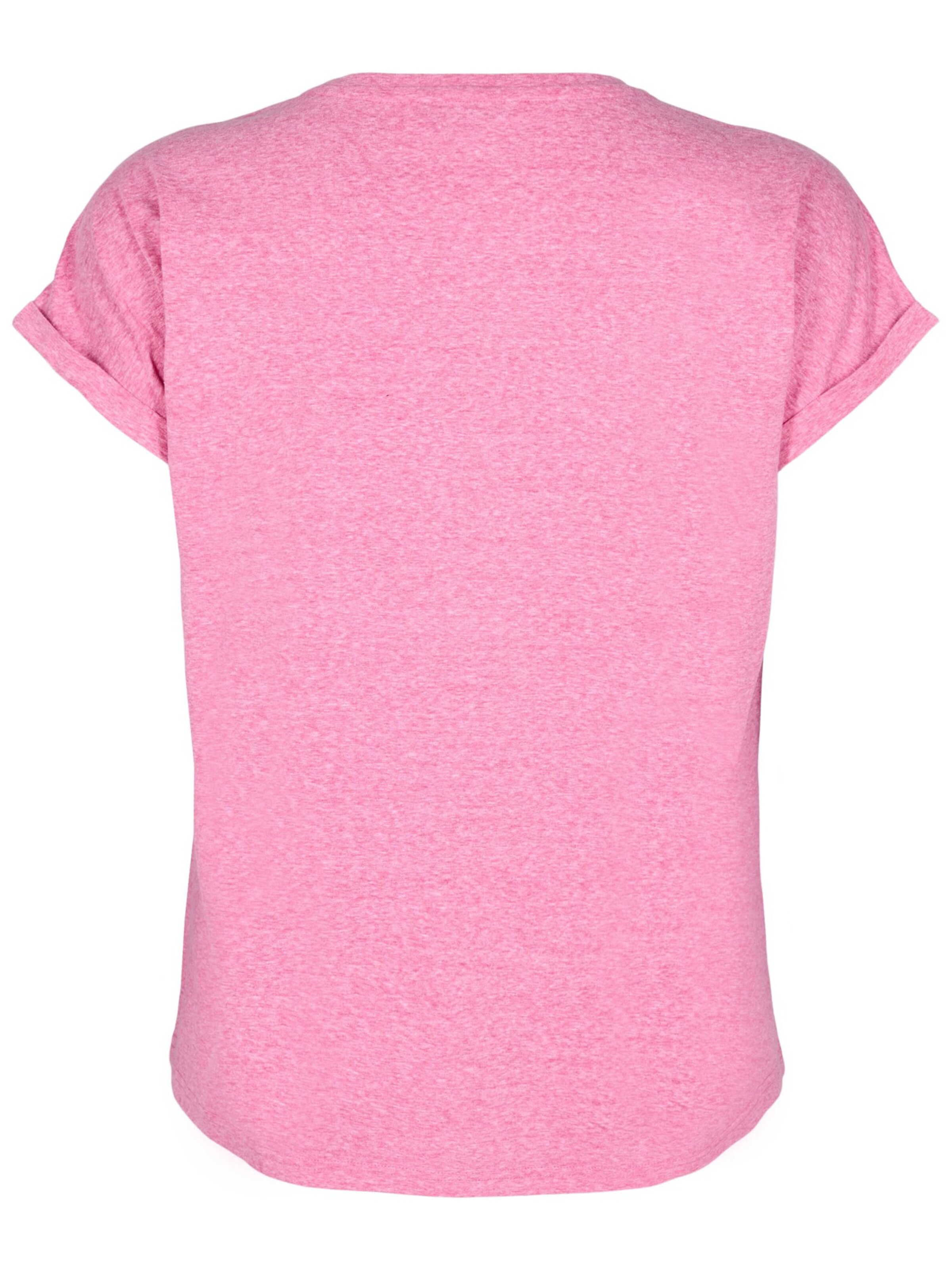 Zizzi Póló 'VAVA' - rózsaszín