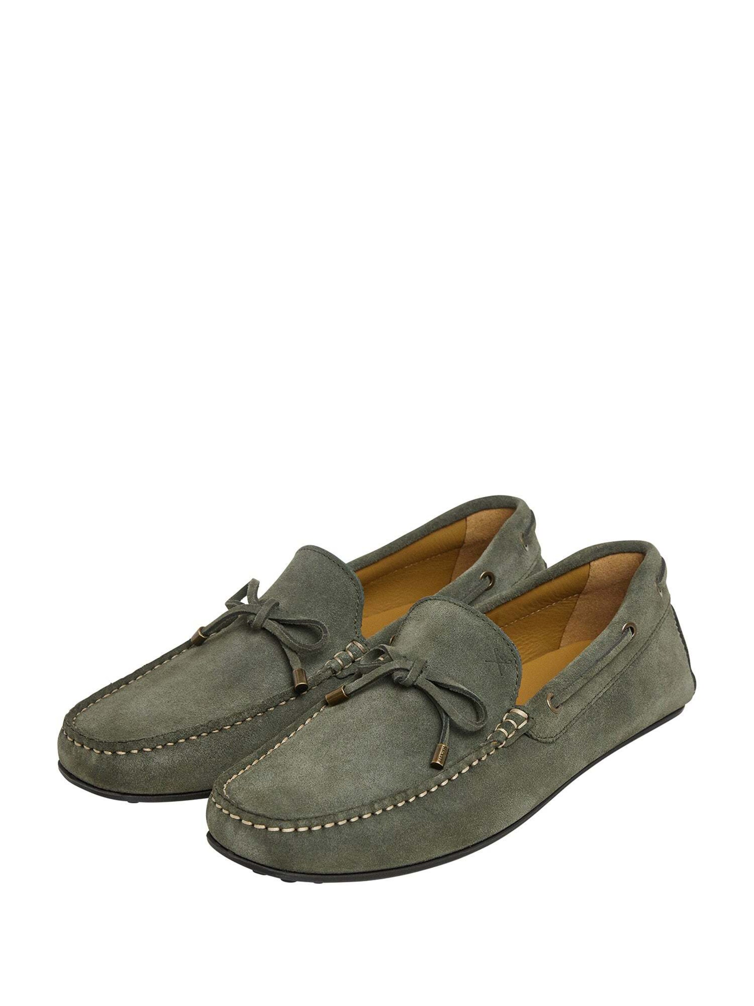 Mocassin 'Driver' Hackett London en vert