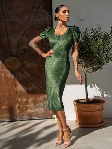 JIORO Dress 'EMERALD' in 