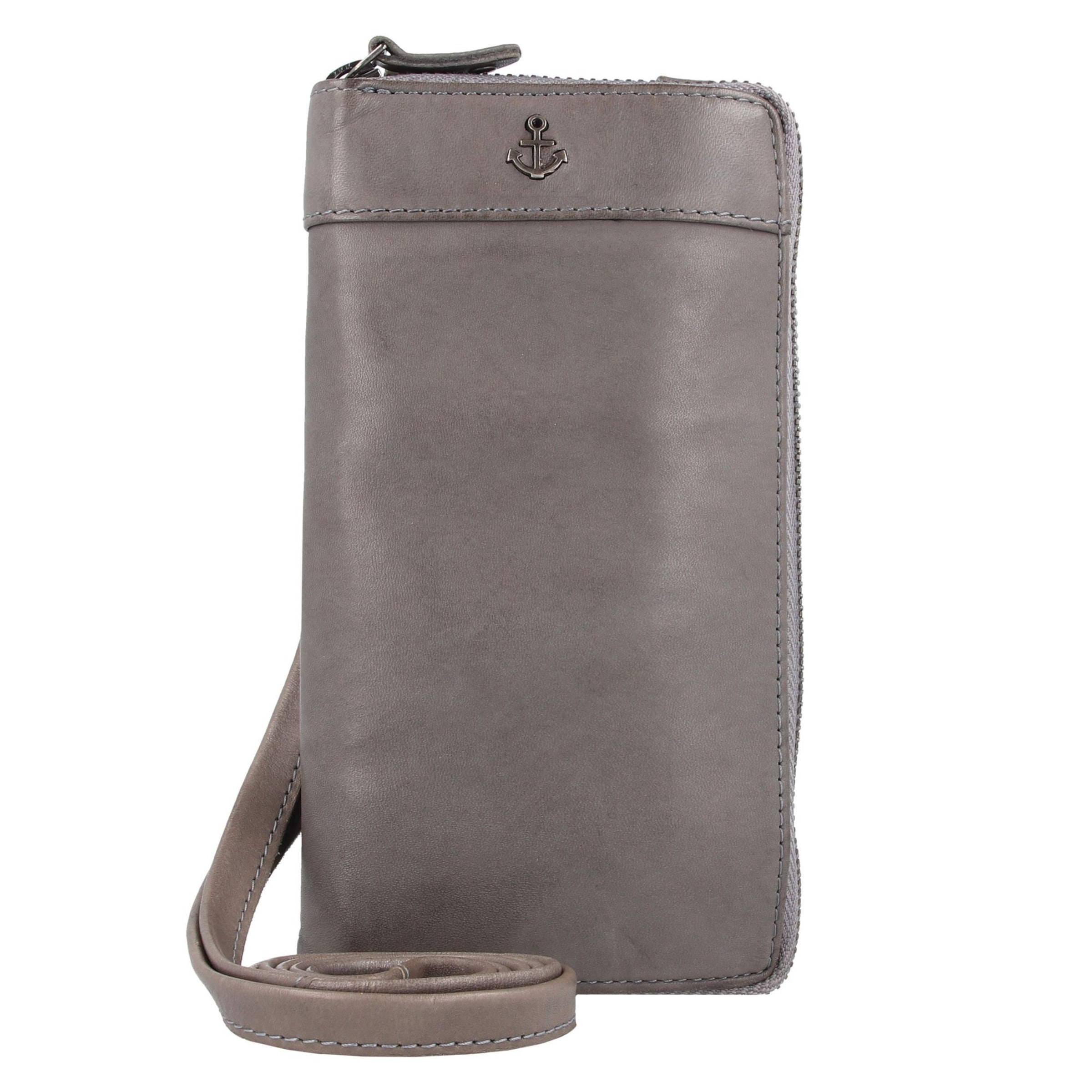 Harbour 2nd Wallet 'Anchor Love Lina' in Grey: front