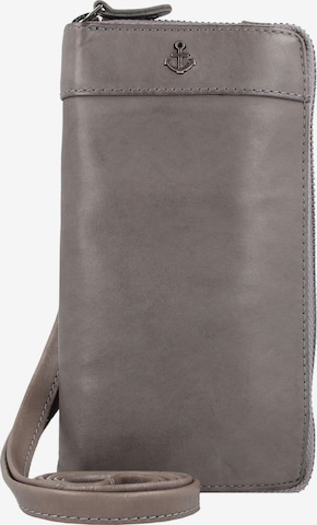 Harbour 2nd Wallet 'Anchor Love Lina' in Grey: front