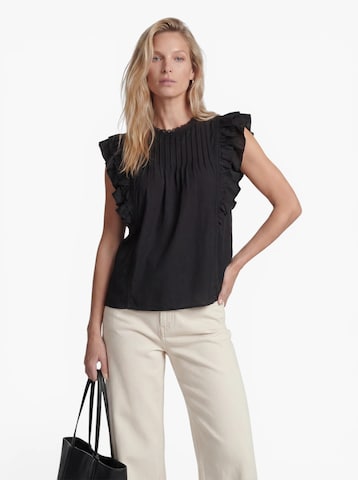 Chemisier 'VMBliss' VERO MODA en noir : devant