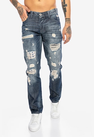 Redbridge Regular Jeans 'Scottsdale' in Blauw: voorkant