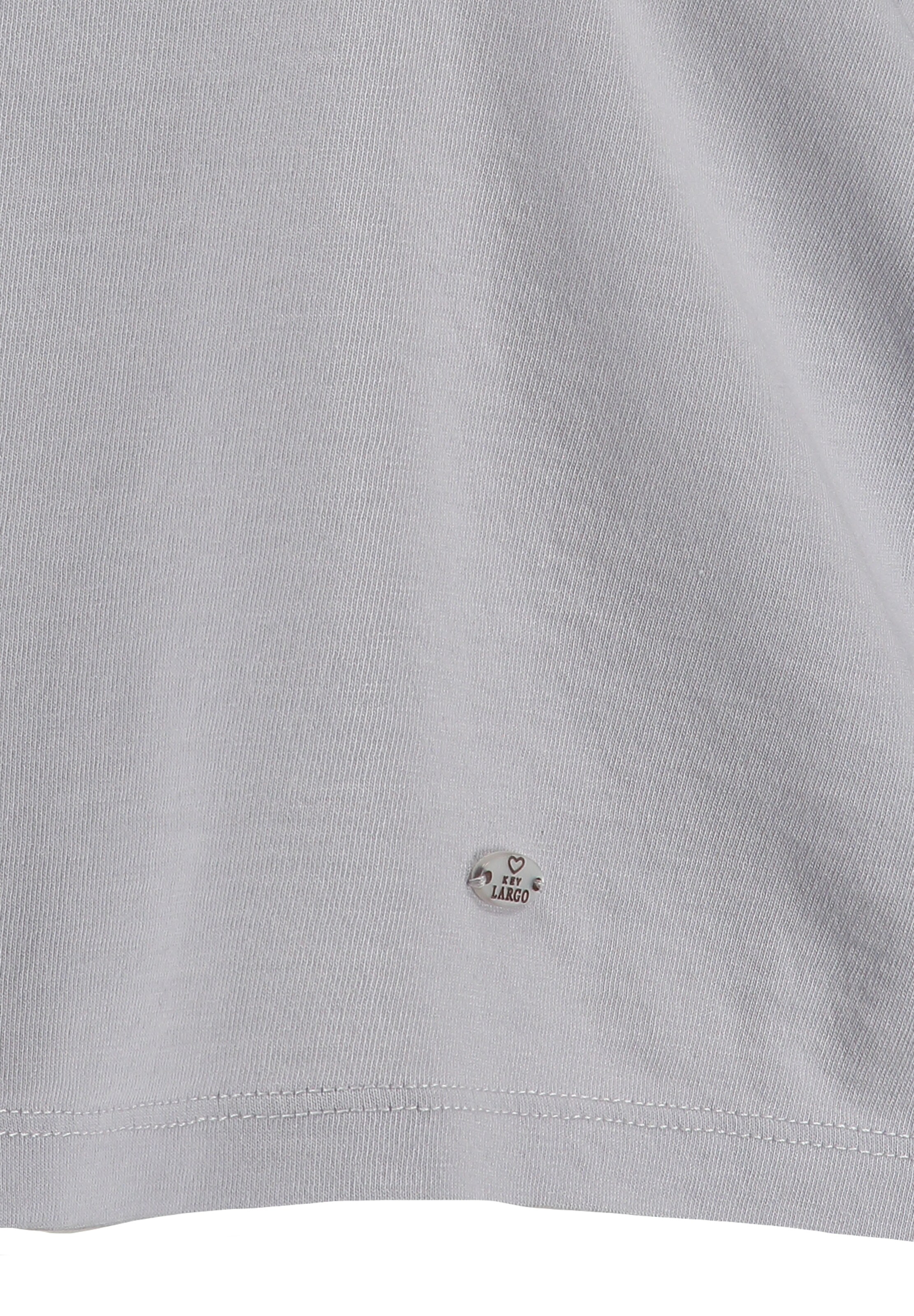 Key Largo Tričko 'Berry' – šedá