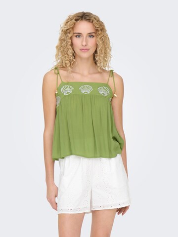 ONLY Top 'NOELL' in Green: front