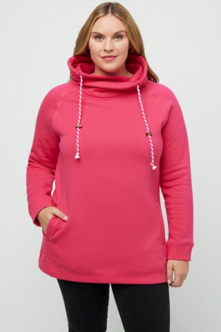 Ulla Popken Sweatshirt in Pink: predná strana
