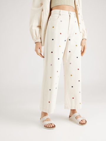 Weekend Max Mara Wide Leg Hose 'OGGERI' in Beige: predná strana