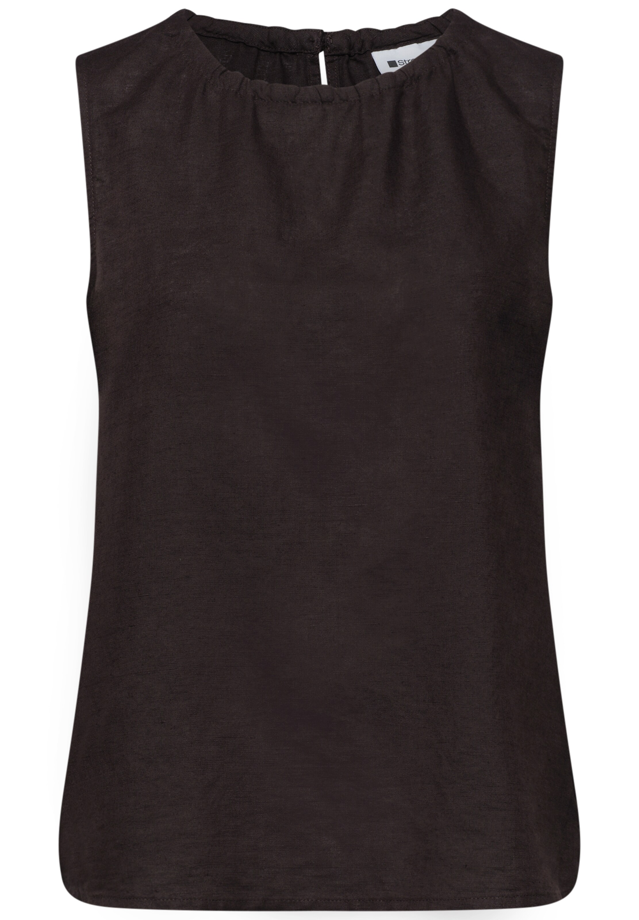 STREET ONE Bluse in XS in braun, Produktansicht