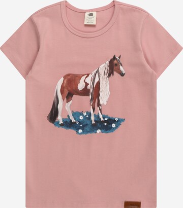 Walkiddy Shirt in Roze: voorkant