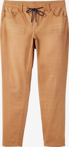 SHEEGO Slim fit Jeans in Brown: front