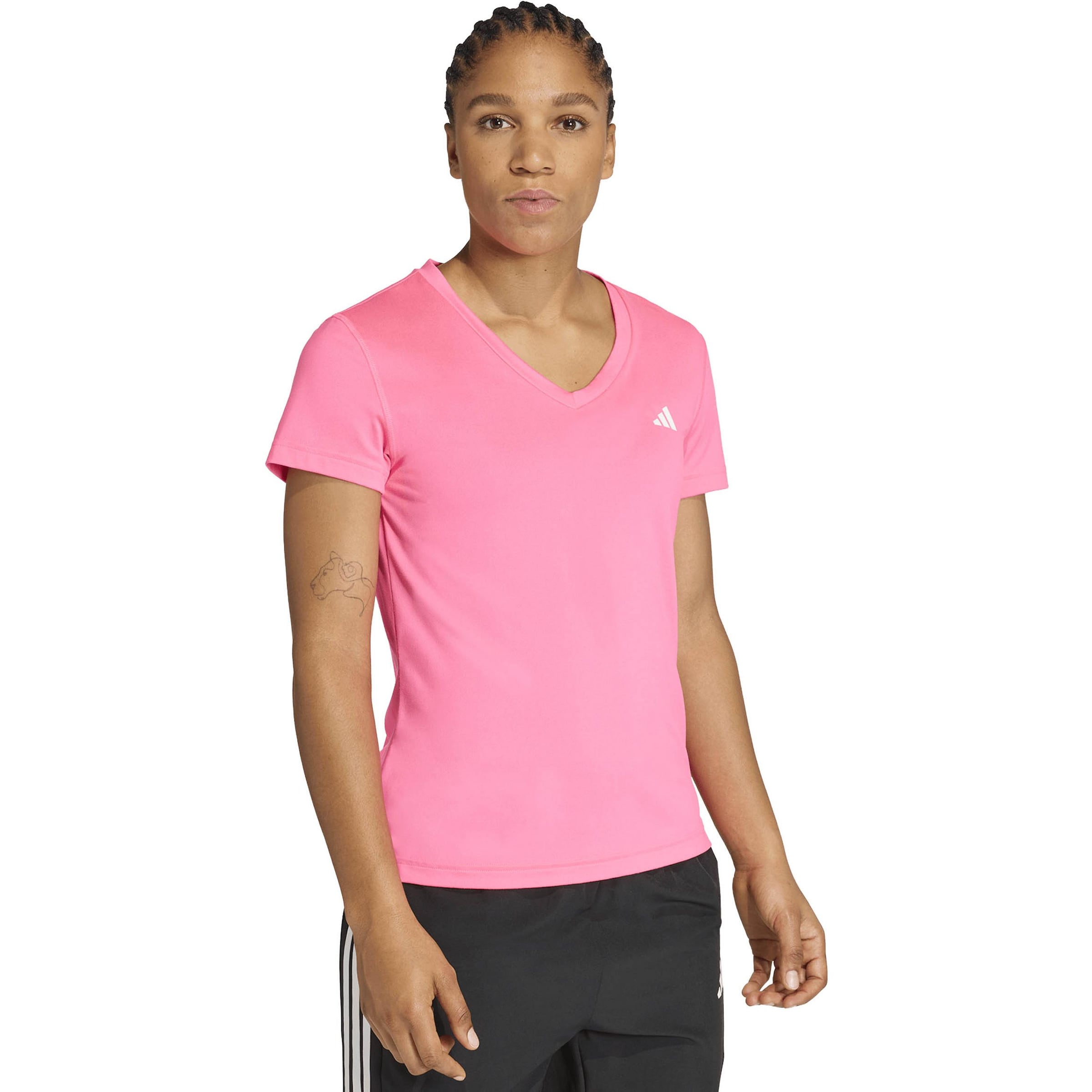ADIDAS PERFORMANCE Koszulka funkcyjna 'Essentials' w kolorze różowy: przód