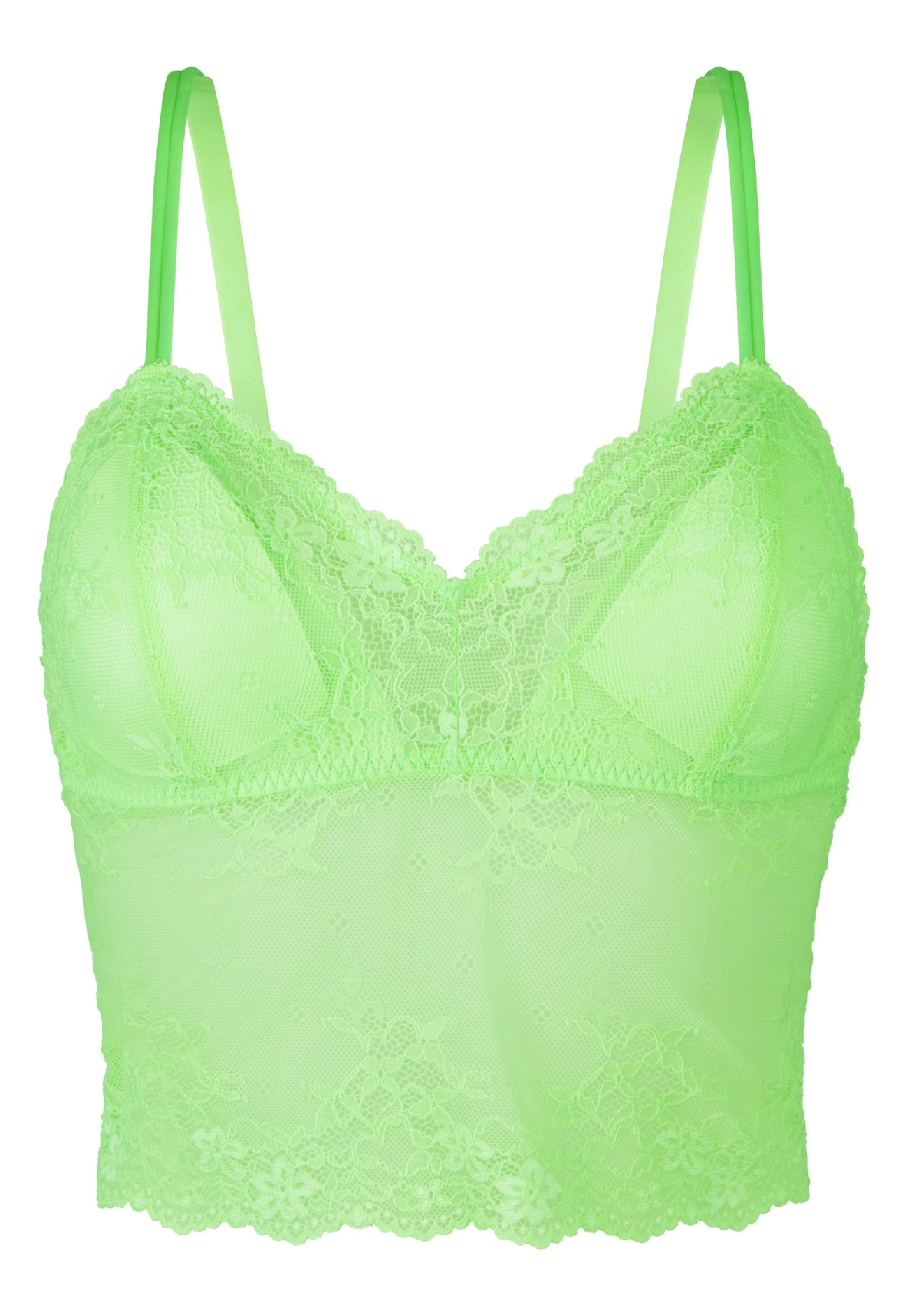 Reggiseno di LingaDore in verde: frontale