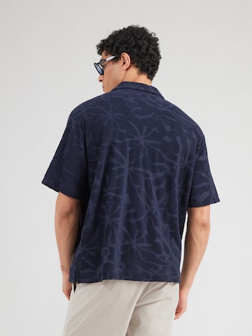 BOSS Классический крой Рубашка 'We_Flower' в Синий