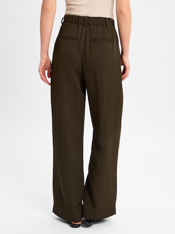 MSCH COPENHAGEN Bootcut Broek 'Genette' in Groen