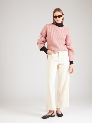 ONLY Wide Leg Farkut värissä beige