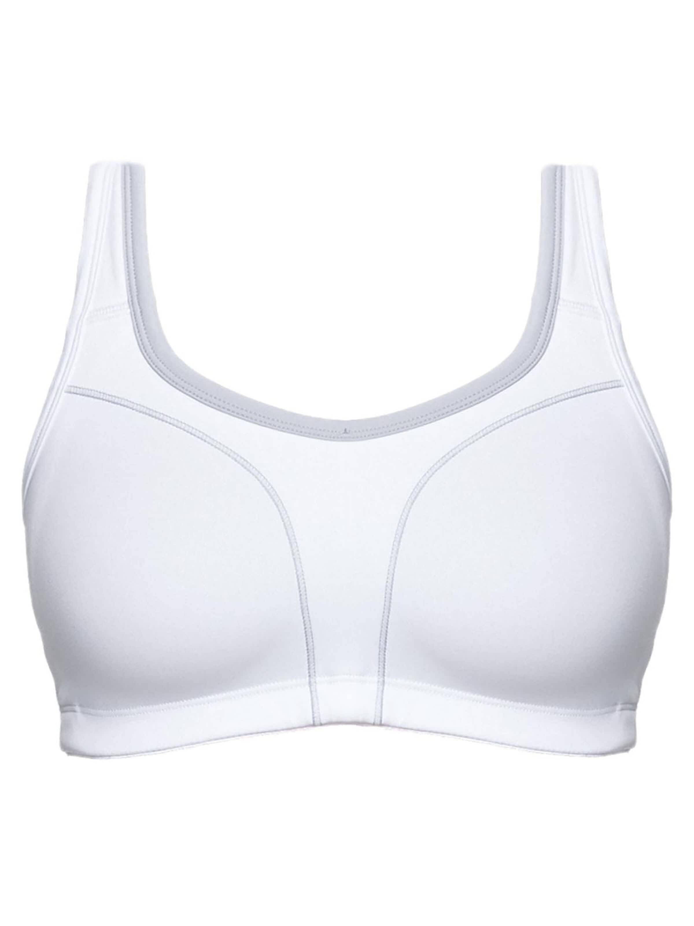 SUSA Bustier BH 'Move'‌‌‌‌‌‌‌‌ in Weiß: Vorderseite