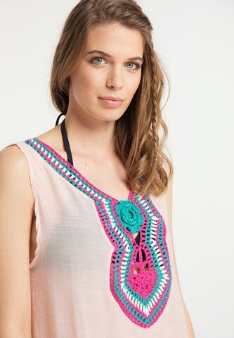 usha FESTIVAL Top in Pink