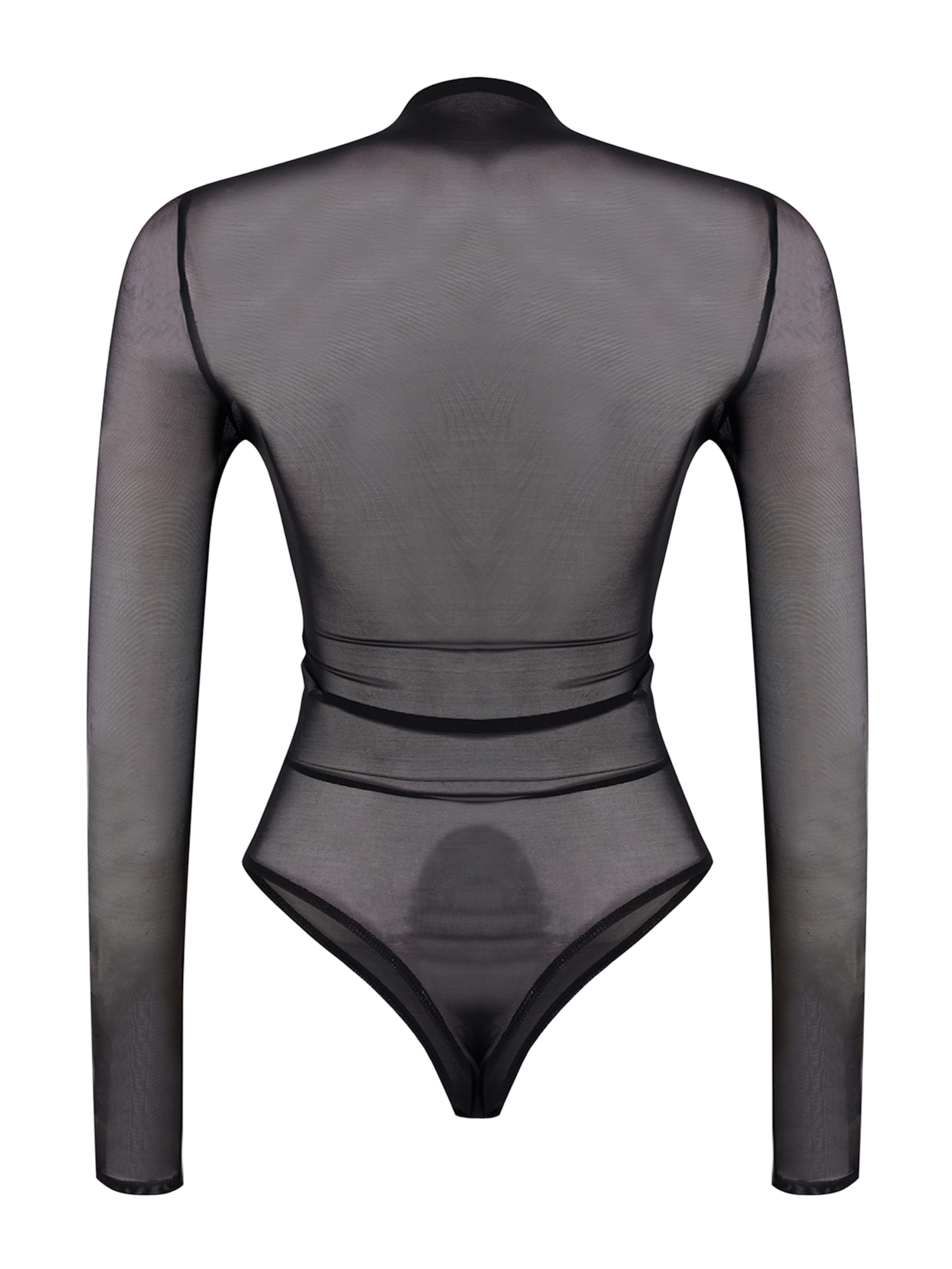 Trendyol - Camisa body em preto