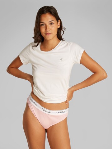 Calvin Klein Underwear Plus Tangice | roza barva: sprednja stran