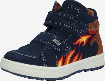 LURCHI Sneakers 'Dino' in Blauw: voorkant