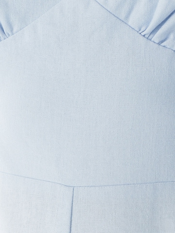 Willa Jumpsuit 'Palms' in Blau