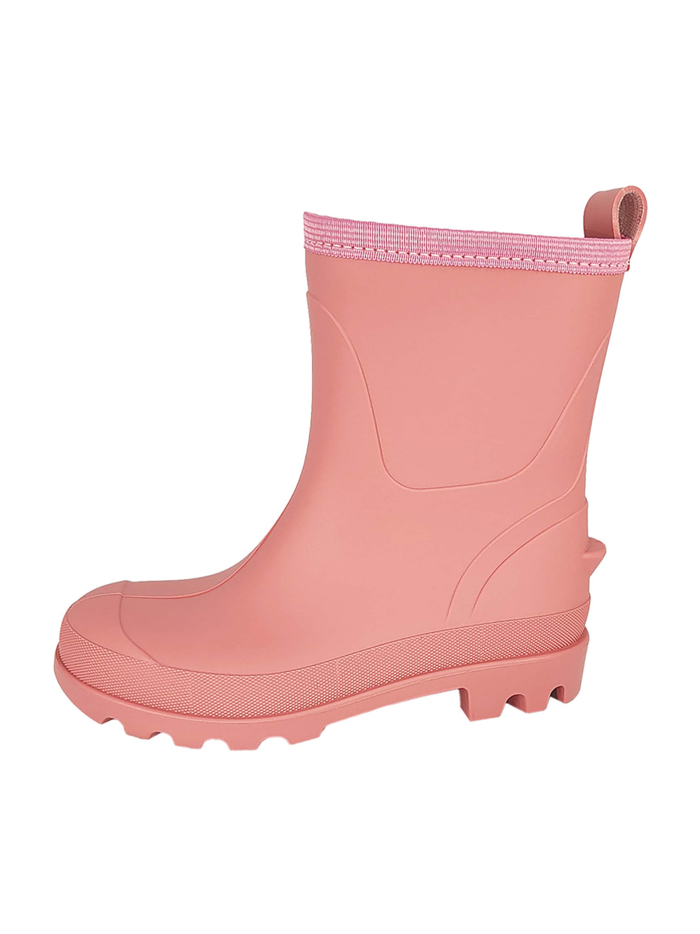 BECK Гумени ботуши 'Little Fellow' в розово: отпред