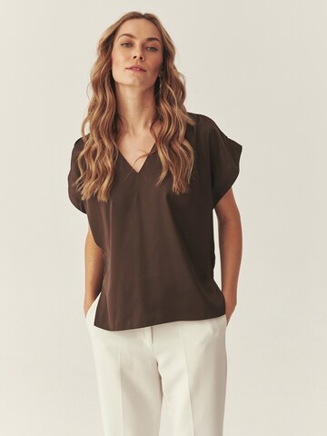 TATUUM Блуза в кафяво: отпред