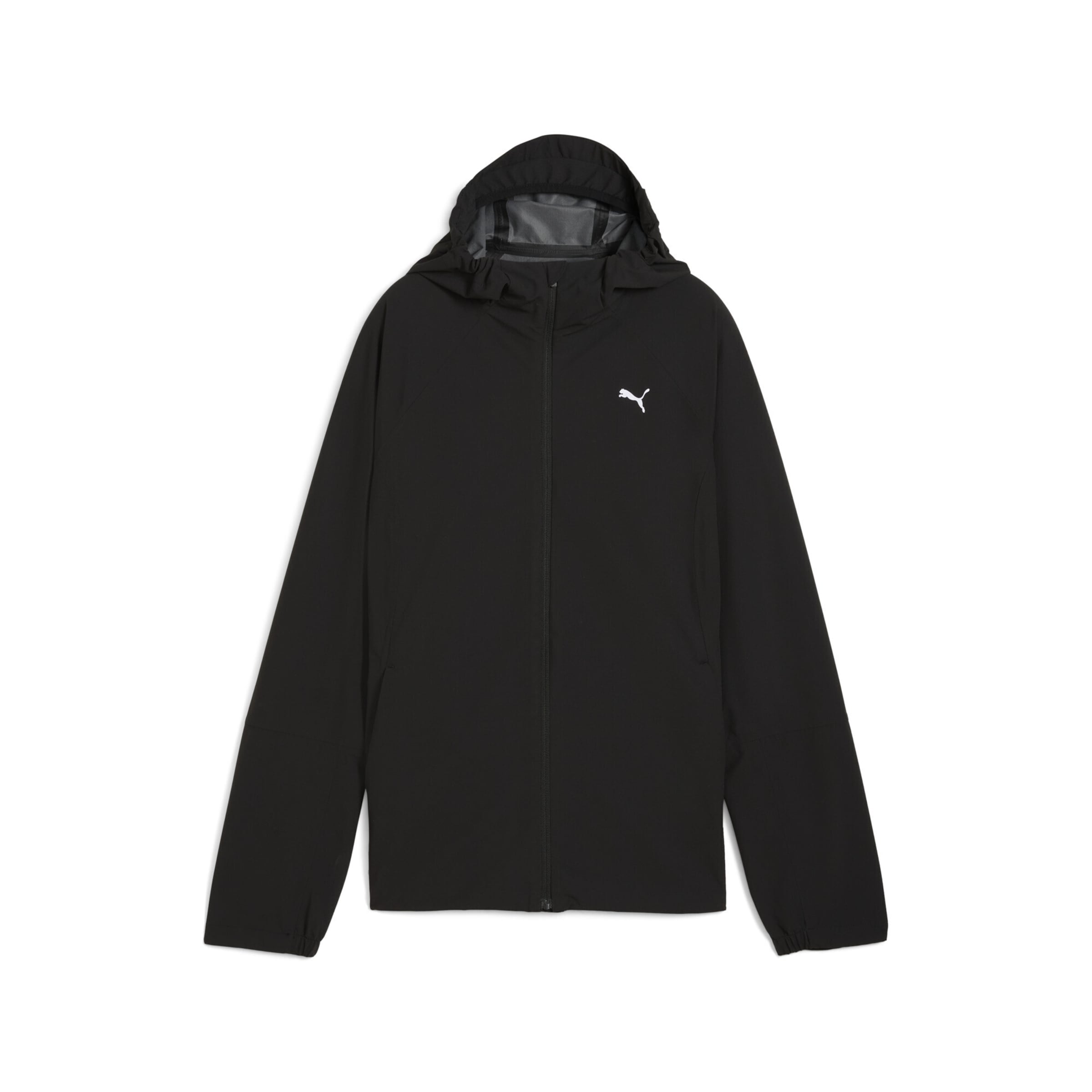 PUMA Sportjacke in Schwarz: Vorderseite