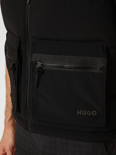 HUGO Vest ' Baltino2431 ' in Black, Item view