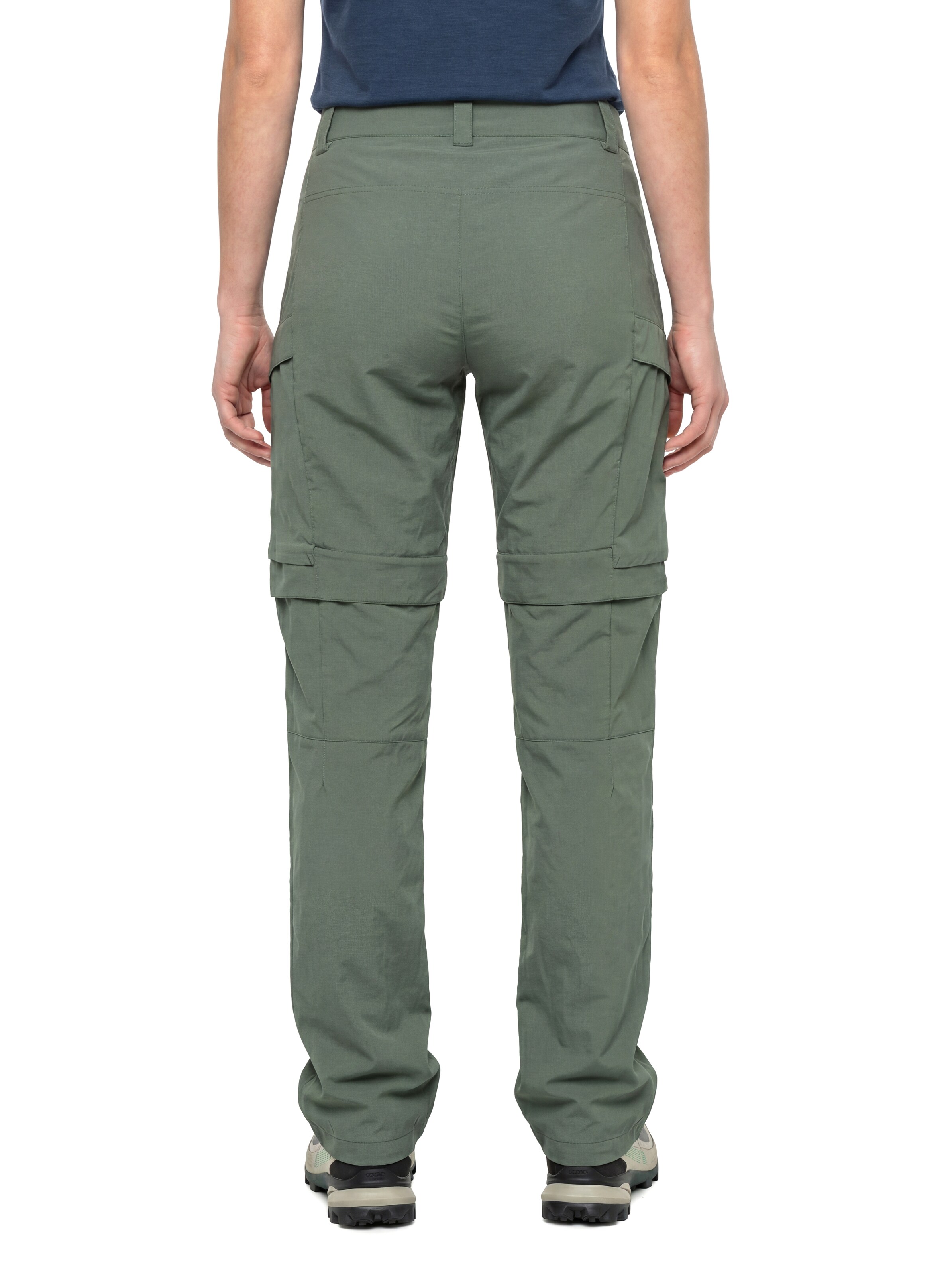 VAUDE Regular Outdoor trousers 'Neyland Cargo' in Green