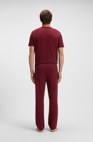 BOSS Regular Pajama Pants in Red