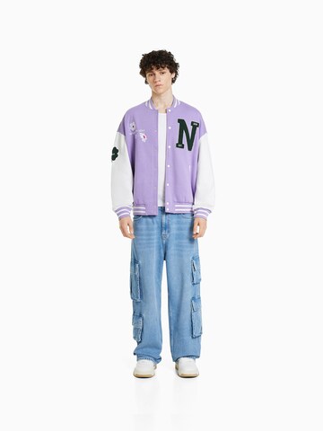 Bershka Jacke in Lila