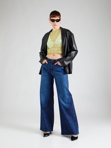 DIESEL Wide Leg Jeans '1978 D-AKEMI' i blå