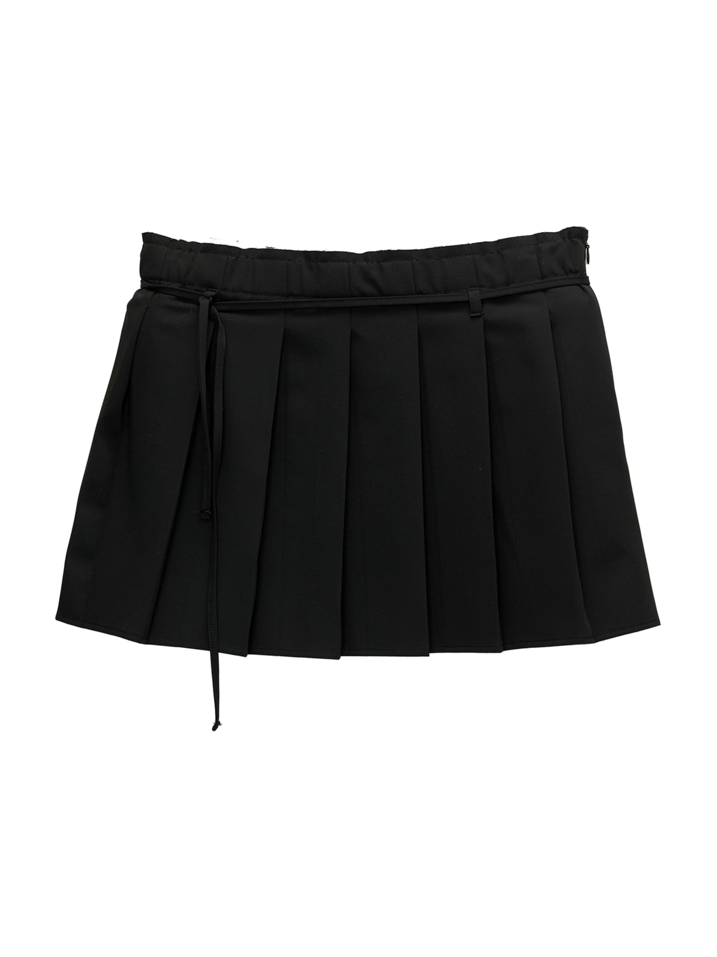 Pull&Bear Spódnica w kolorze czarny: przód