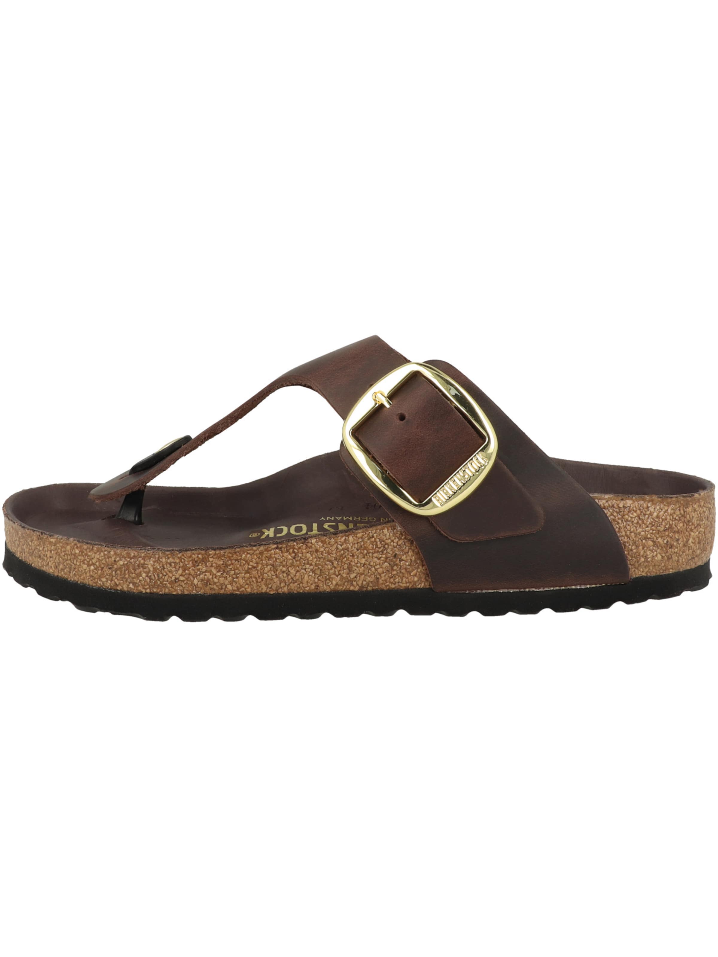 BIRKENSTOCK Riemensandale in Braun