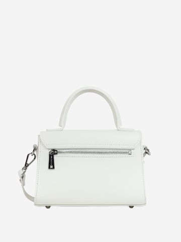 Sacs à main 'Lancaster Sac à main A rabat avec fermoir S Suave Even Blanc Cassé' LANCASTER Paris en blanc