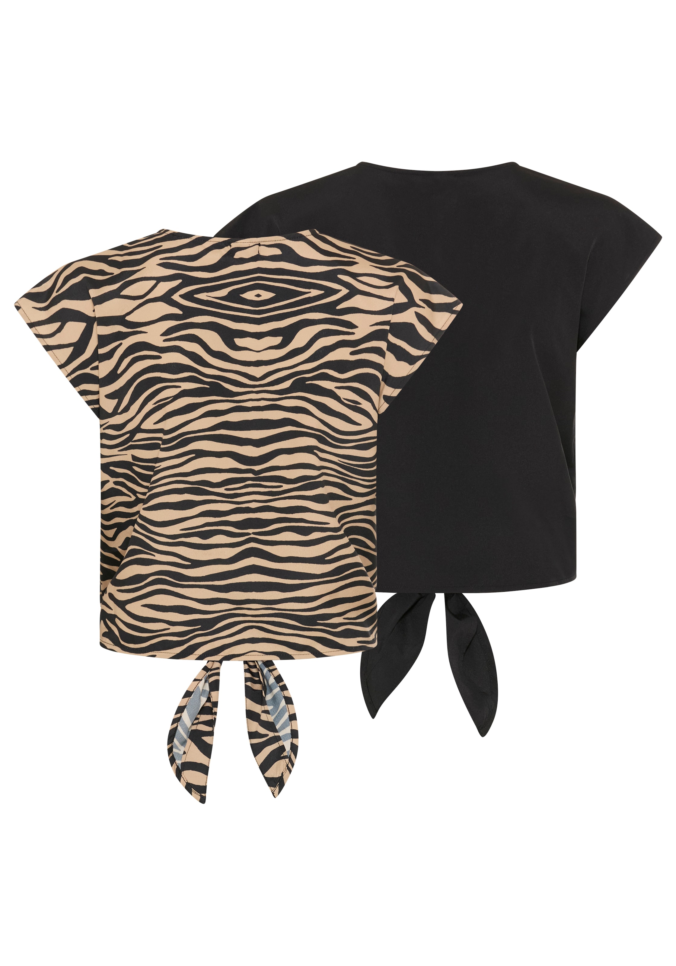 LAURA SCOTT Bluse in Braun