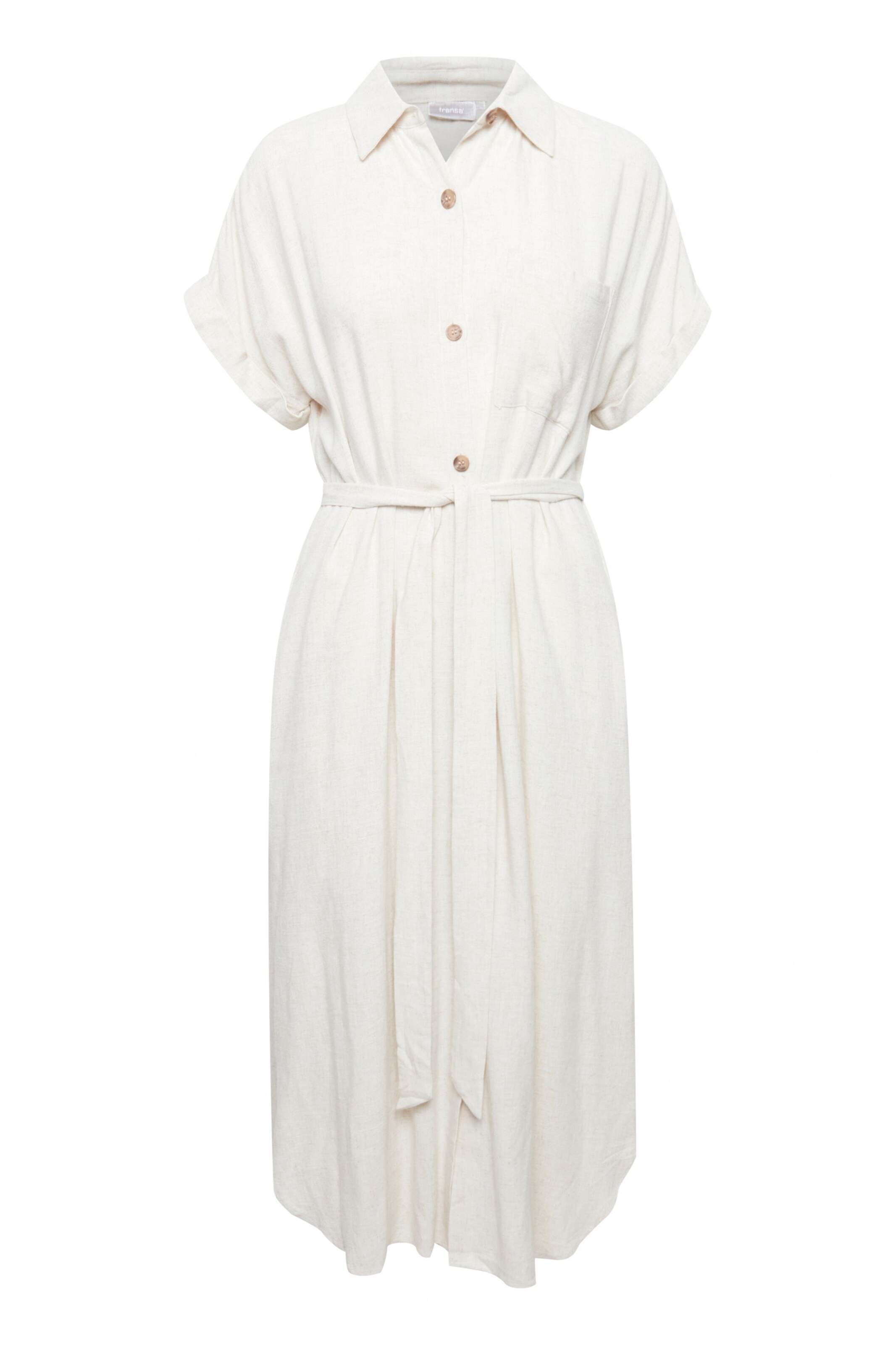 Fransa Blusenkleid 'Fratel' in offwhite, Produktansicht