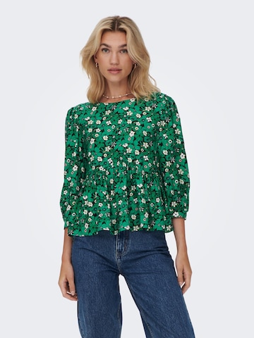 ONLY Blouse 'Alessandra' in Green: front