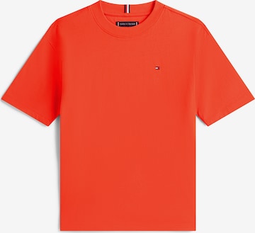 TOMMY HILFIGER Koszulka 'ESSENTIAL' w kolorze czerwony: przód