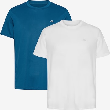 T-Shirt DANISH ENDURANCE en bleu : devant