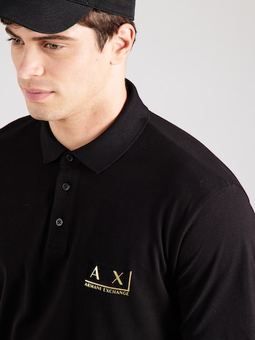 ARMANI EXCHANGE Tričko – černá