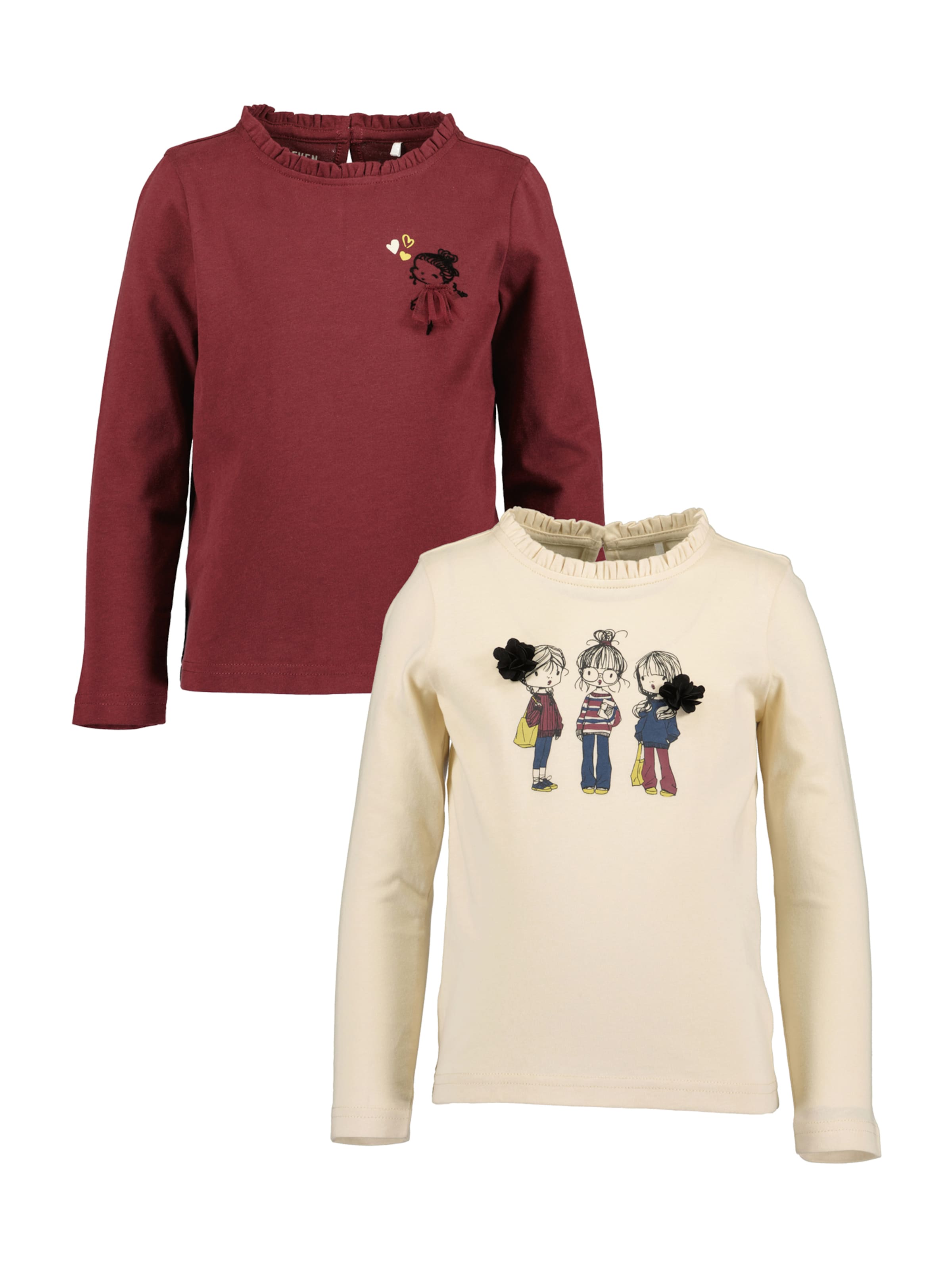 BLUE SEVEN Majica | bež barva: sprednja stran