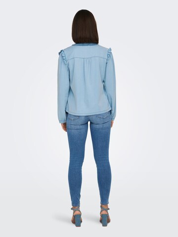 ONLY Blouse 'LUKA' in Blauw