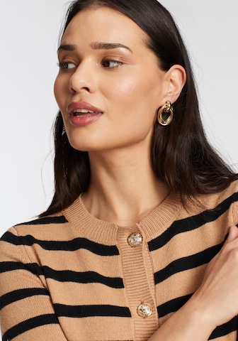 HECHTER PARIS Strickjacke in Beige